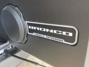 Ford Bronco Audio