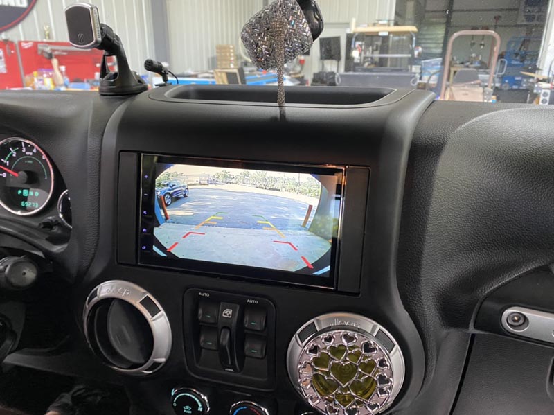 Jeep Wrangler Backup Camera